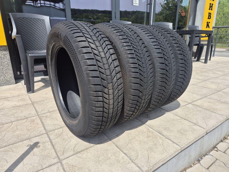 4бр.зимни гуми 215/65R17 103 H XL Continental WinterContact 2024г.Като Нови