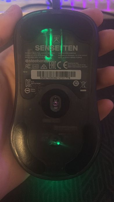 Mouse steel series sensei ten