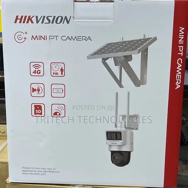 Kuzatuv kamera |Hikvision PT 4G| quyosh paneli