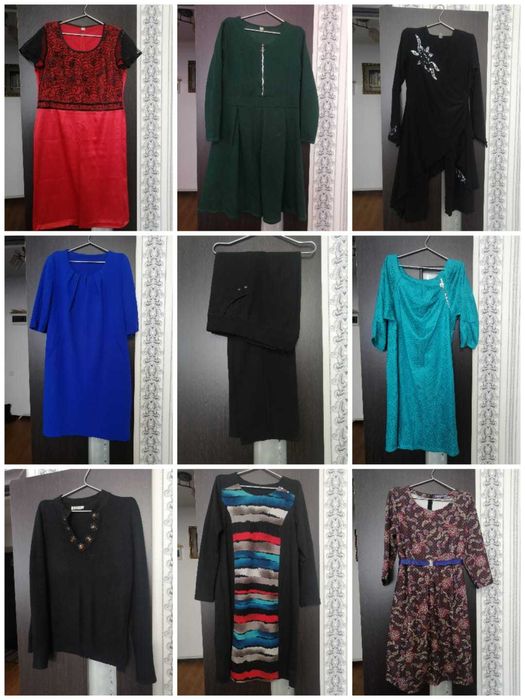 женские  разные  платья