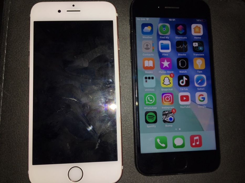 Iphone 6s și 7 cel negru perfect funcțional