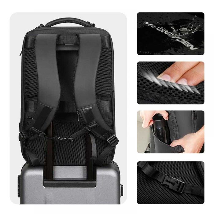 Rucsac/Ghiozdan Mark Ryden compatibil cu laptop 17.3", 30L, port USB