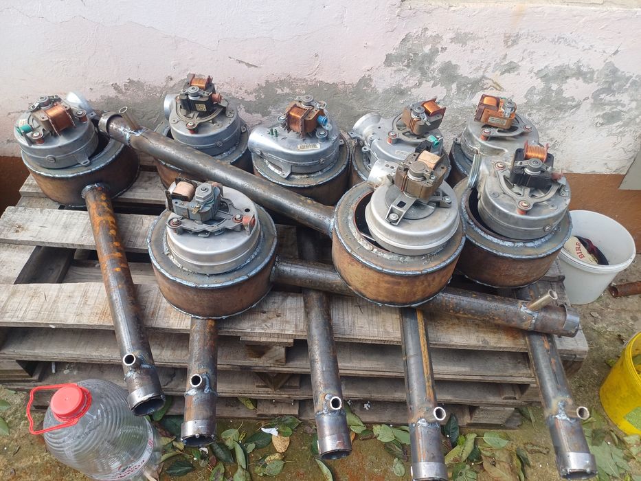 Arzător ulei  60 KW cu ventilator