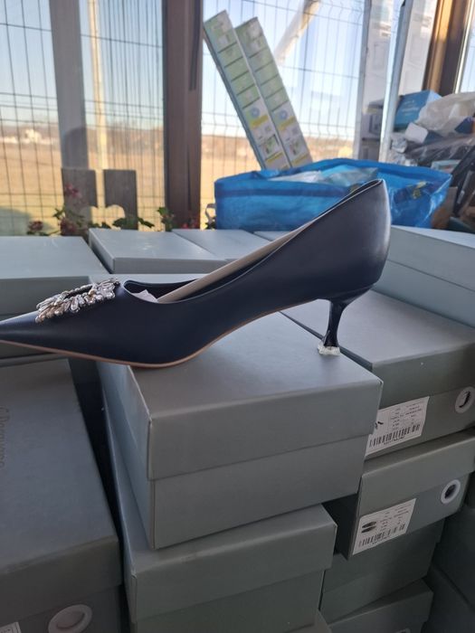 Pantofi C.Paravano din piele ecologica