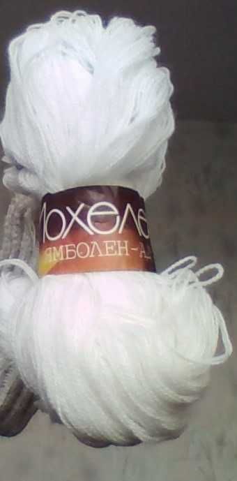 Прежда мохер с коприна,бял, черен бордо /вишна ,розов цвят