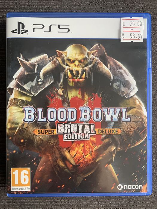 PS5, Playstation 5 игри Blood bowl 3 - 30€