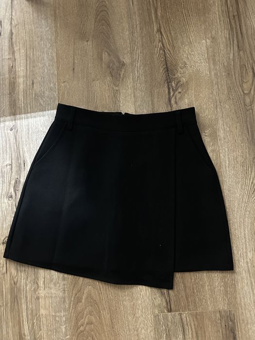 юбка шорты черная