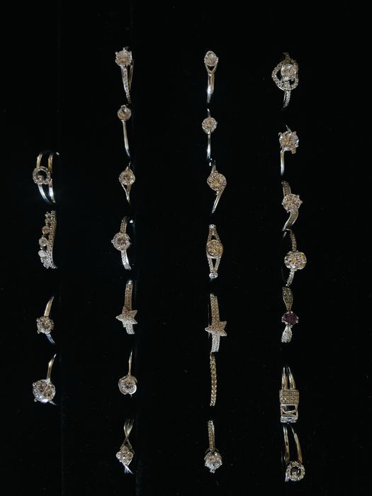 Женские кольца (серебро)