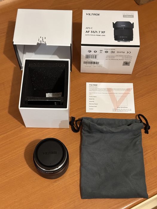 Viltrox AF 35mm F1.7 APS-C  обектив за Fujifilm с X-Mount