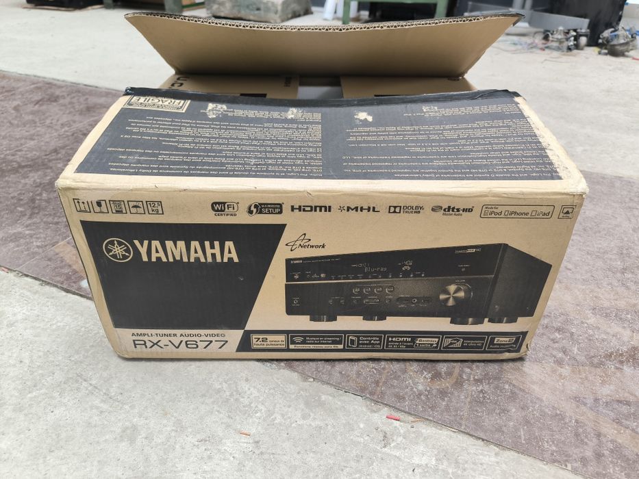 Yamaha rx -v 677 wifi 7.2 channel