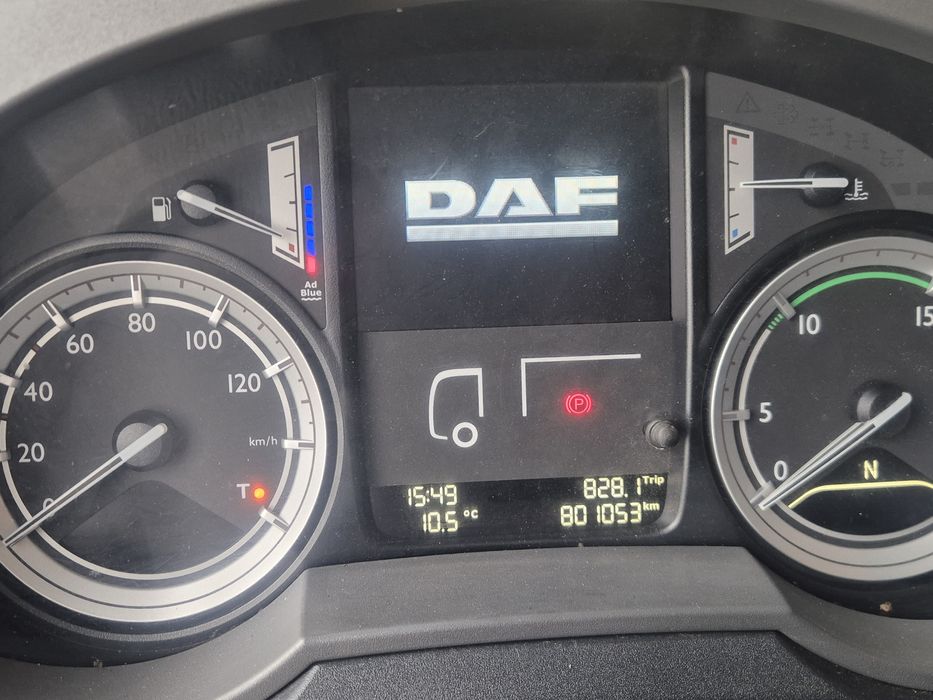 Vând daf forestier cu macara loglift 125