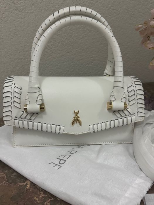 Кожена чанта Patrizia Pepe