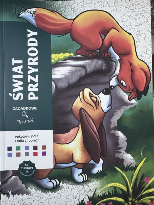 Польское издание раскрасок Disney