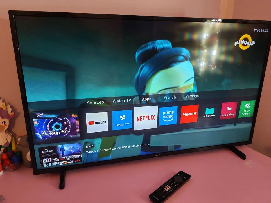 Televizor LCD Smart TV Philips 125cm model 43pus6504/12 stare impecabilă