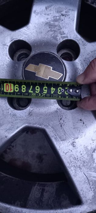 5 jante originale chevrolet aveo, prindere 4x100, R15