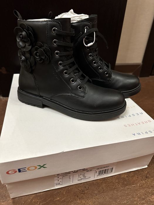 НОВЫЕ Ботинки демисезонные Geox для девочки 36р.