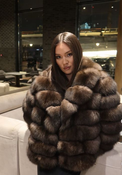 Шуба Натуральный песец