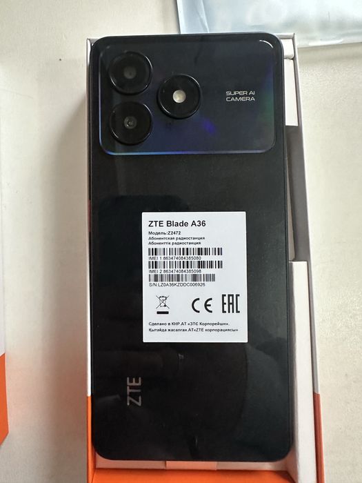 Продам ZTE Blade A36