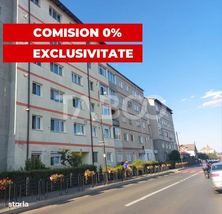 Pret Avantajos-Apartament 50 mpu 2 camere etaj 3 pivnita Cisnadie