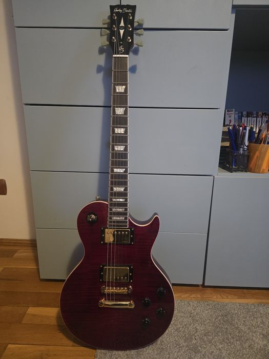 Chitara electrica Harley Benton sc-550 plus amplificator