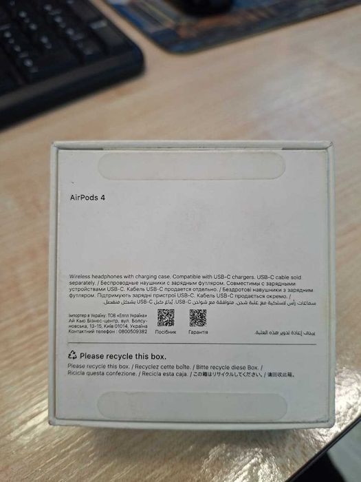 Оригинал AirPods 4