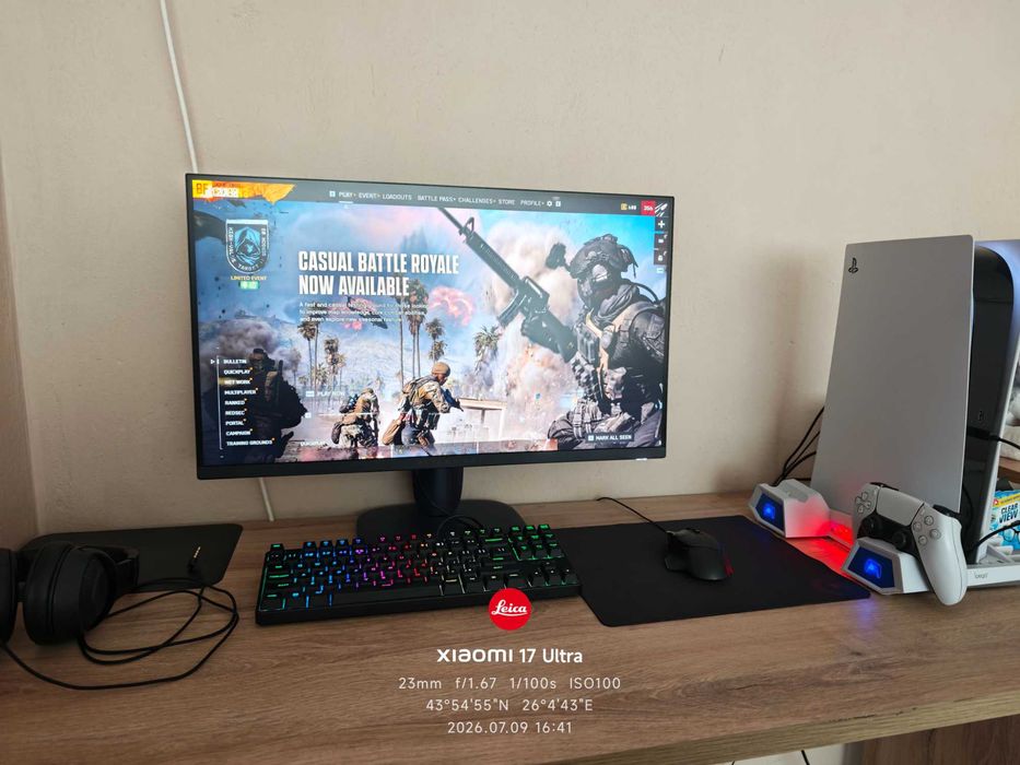 Playstation 5 + Dell Allienware + M&K + Слушали Razer