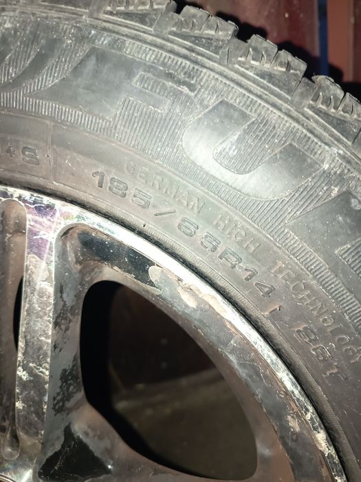 Set 4 Jante Aliaj ART 14" cu Anvelope Iarnă 185/65 R14 – [Preț] Lei