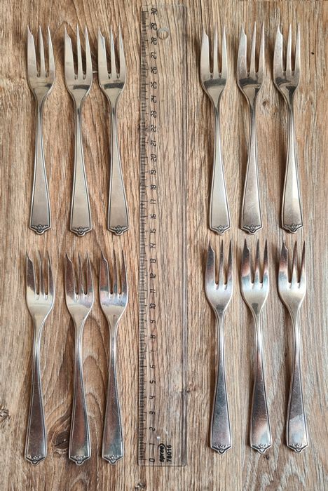 Посребрени десертни вилици, Dieufuls, Дюселдорф, Германия