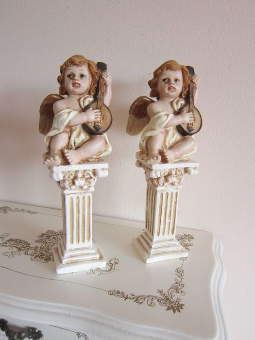 cadou rar Ingeri vintage Gilde colectie Germania superbi,inaltime 17cm