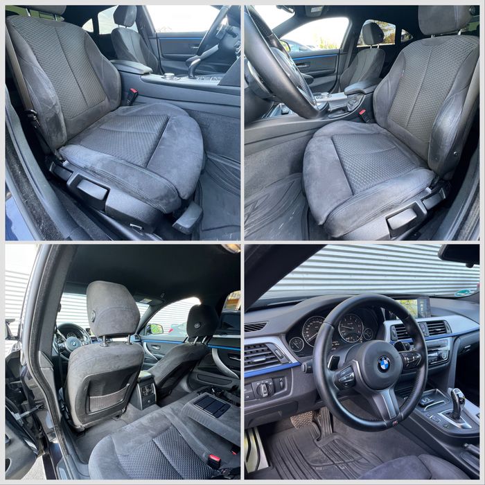 BMW 420xD//M Pachet//F36/ Camera / CarbonSchwarz / Alcantara /B47-190Cp