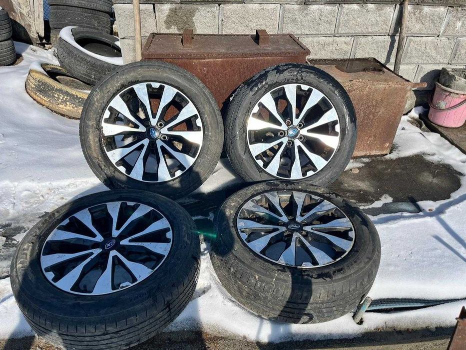 Диски с резиной Субару аутбак