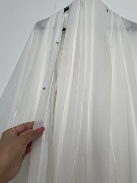 Ярусная абая, белый цвет