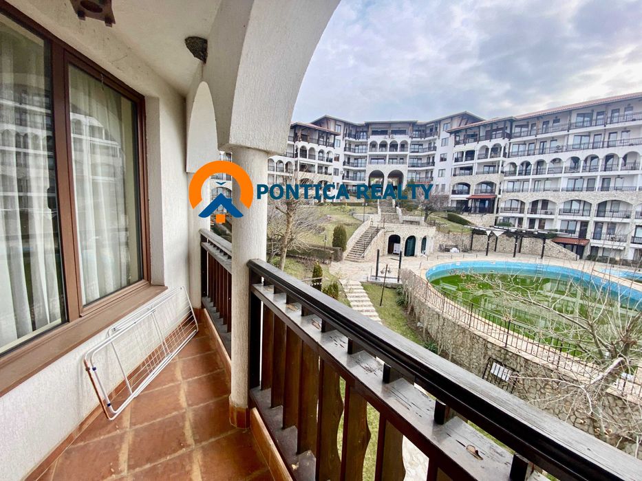 Двустаен на първа линия гледка море в Свети Влас- Манастира