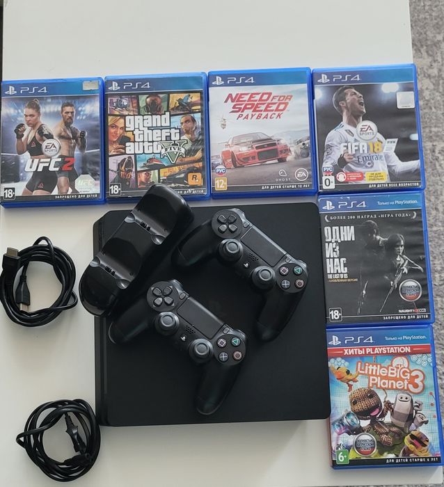 Игровая приставка ps4