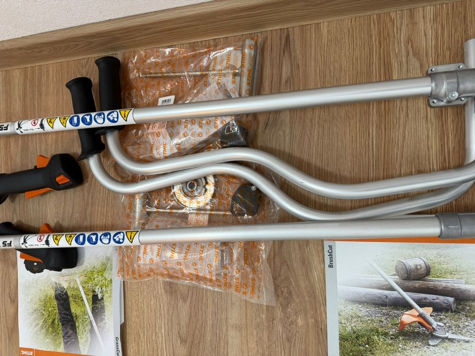 Stihl motocoasa pe benzina.
