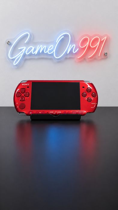 Sony PSP 3000, Modat, 550 jocuri, 9 în 1, husă, folie, 12 luni acoperire.