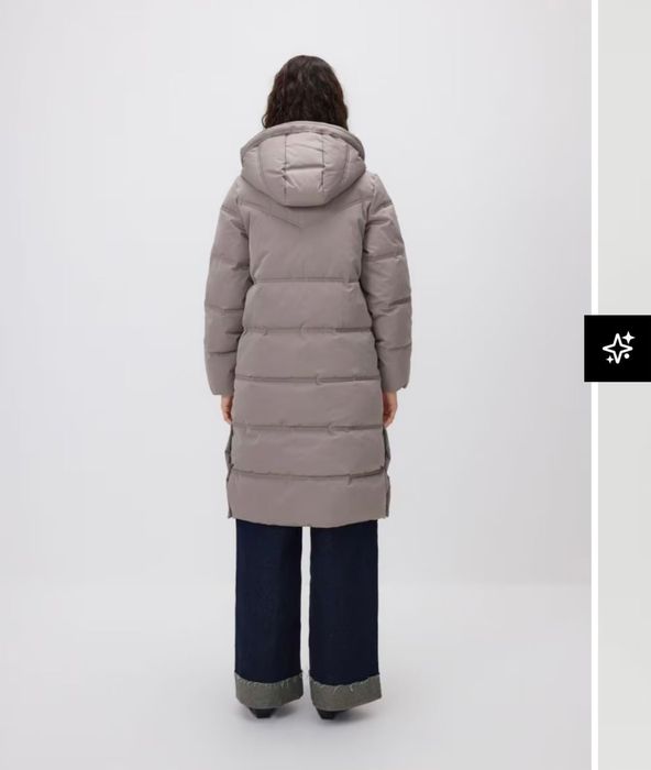 Geacă damă lungă si groasă