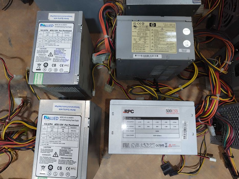 Sursa calculator cateva modele 250 - 600 Wati 6 - 8 pini pl. video