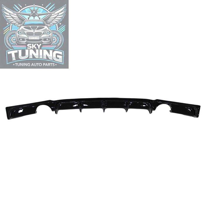 Дифузьор / добавка за задна броня за БМВ Ф30 - Ф31 / BMW F30 Diffuser
