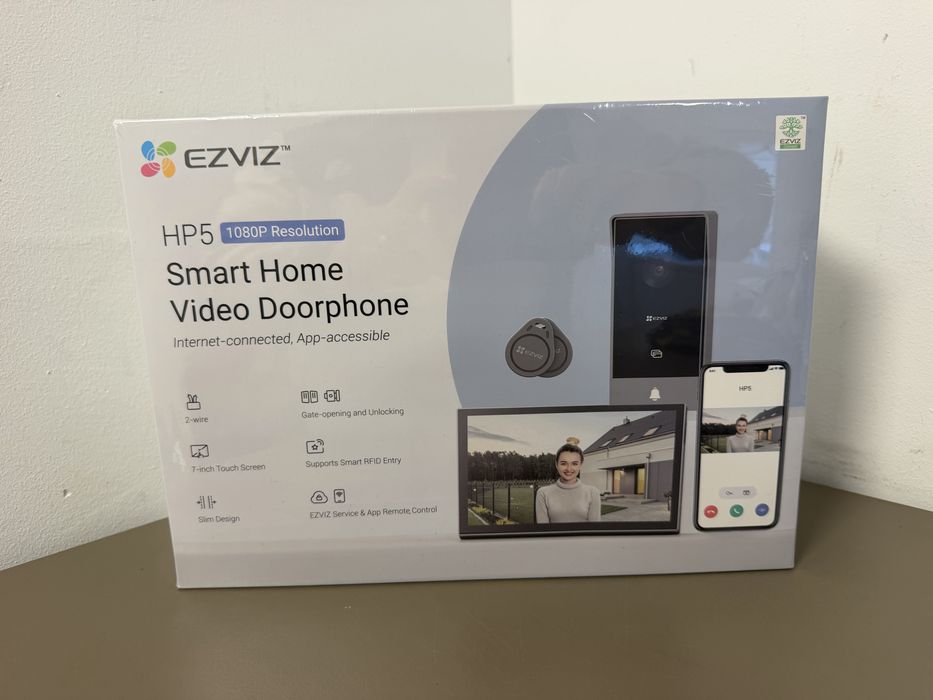 Videointerfon Ezviz HP5, camera de supraveghere incorporata, 1080p, Sigilat