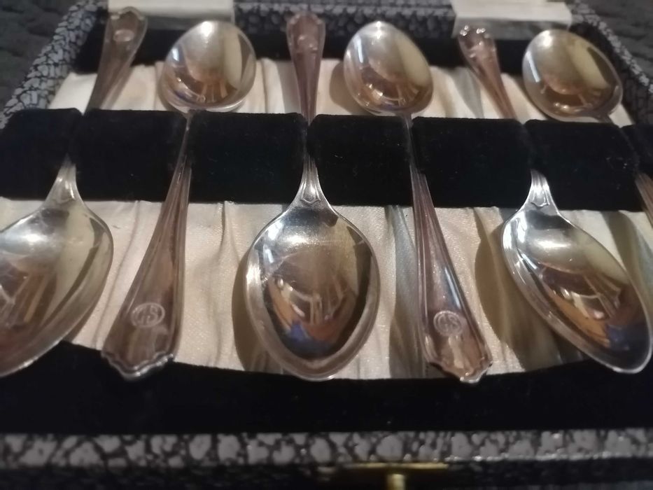 Lingurite argint masiv 925 sterling silver model deosebit made in UK