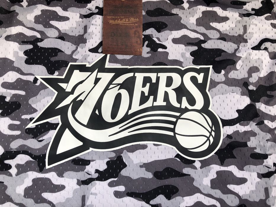 Mitchell & Ness NBA Philadelphia 76ers Camo Jeresy ОРИГИНАЛНИ