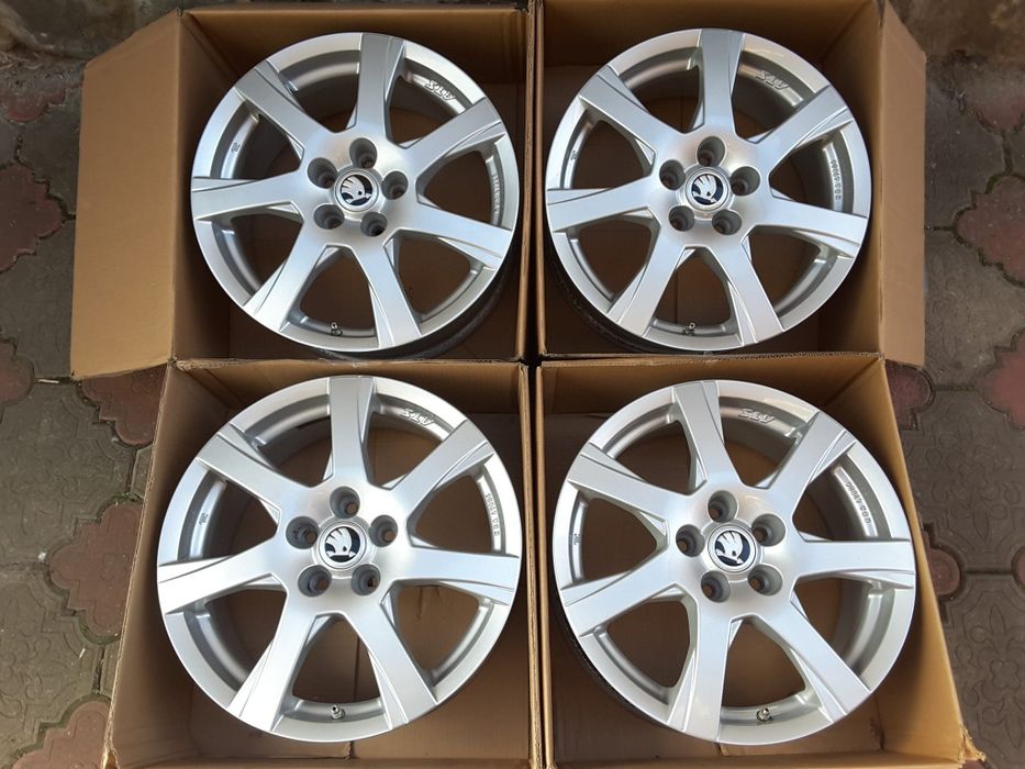 jante aliaj 17; 5x112; Skoda  Octavia 3, Octavia  4, Superb 2