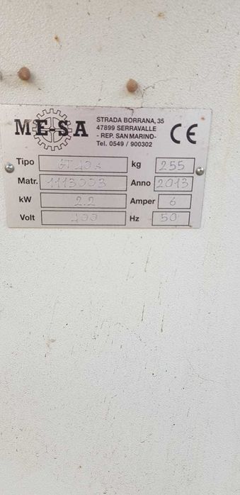 Masina scobit frezat cu lant / Morteza