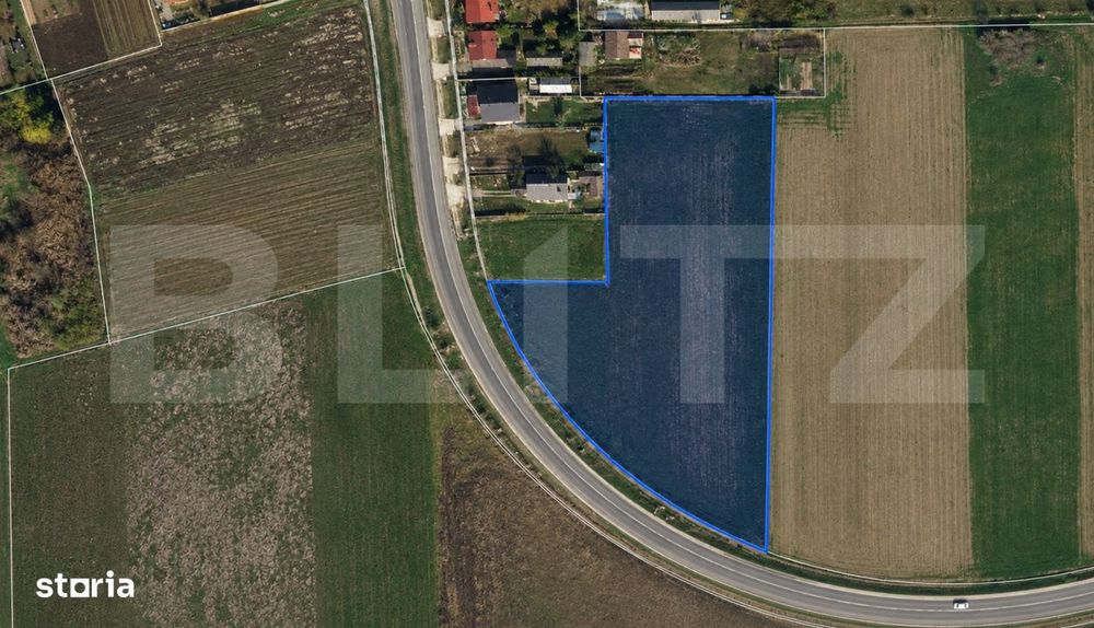 Teren de vanzare, 7012 mp, zona Balta Blonda