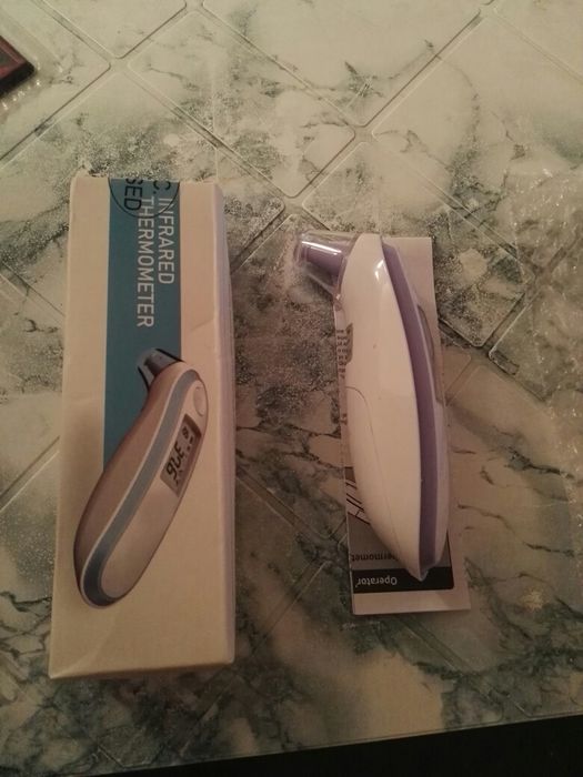 Безконтактен инфраред термометър с LCD дисплей 4 модела