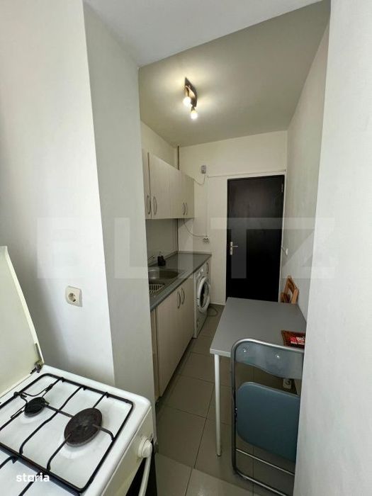 Garsoniera, 27 mp, AC, parter, zona Centrala