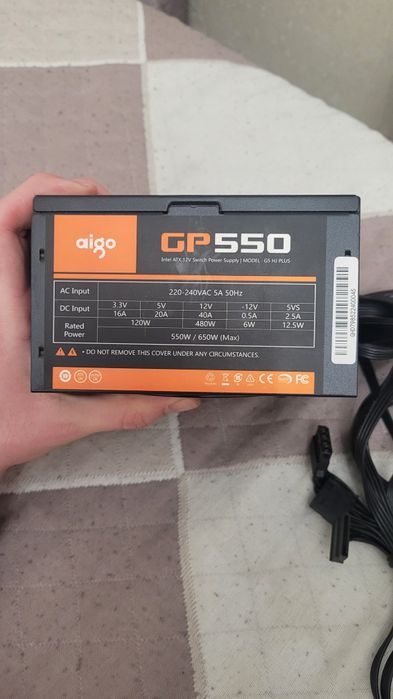 Блок питания Aigo GP550 550W