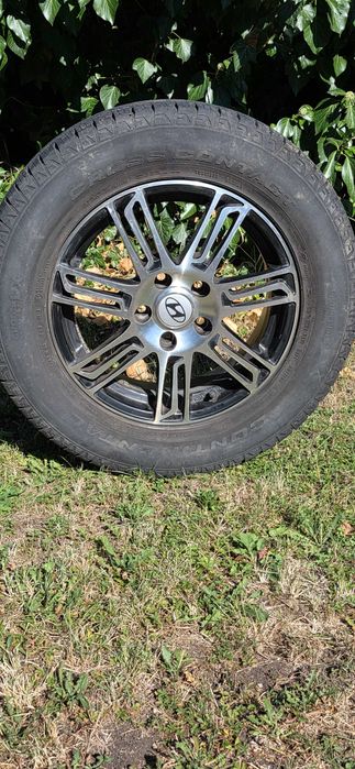 Джанти R16 4 броя 6.5 J  ET 50 5X114.3 централен отвор на джанта Ф60.1 - Комплект със летни гуми.