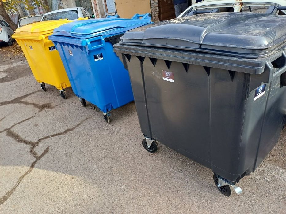 Мусор бак 1100л яшик урна